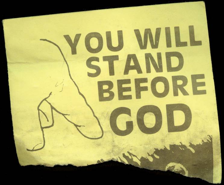 You will stand before GOD - 45k